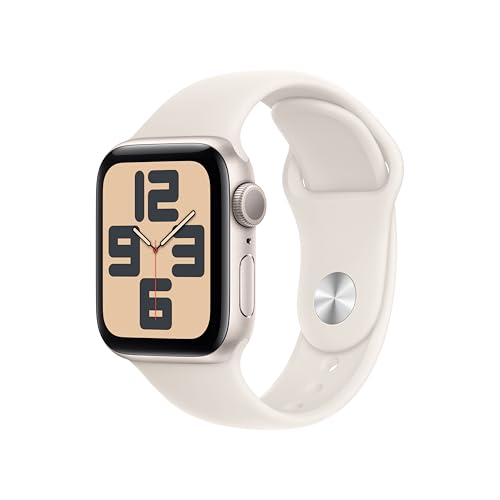 Apple Watch Se (2ª Gen.) Gps 40 Mm Smartwatch Con Cassa In Alluminio Galassia E Cinturino Sport Galassia - S/M. Tracker Per Il Fitness E Il Sonno, App