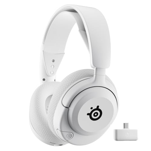 Steelseries Arctis Nova 5 - Cuffia Da Gioco Wireless Multi-Sistema -Driver Magnetici Al Neodimio- 100+ Preset Audio- Batteria 60 Hr - 2,4Ghz O Bt- Mic