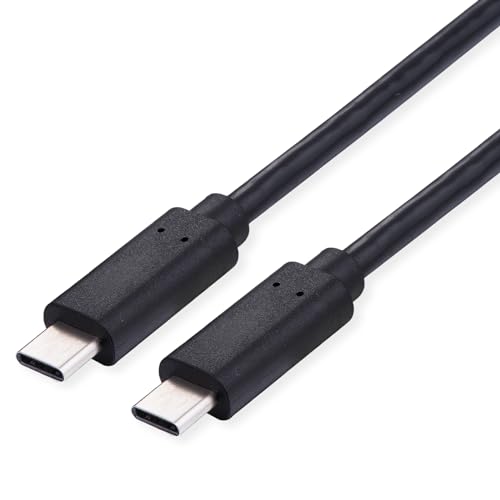 Value Cavo Usb 2.0 C-C, St/St, 100 W, Nero, 2 M