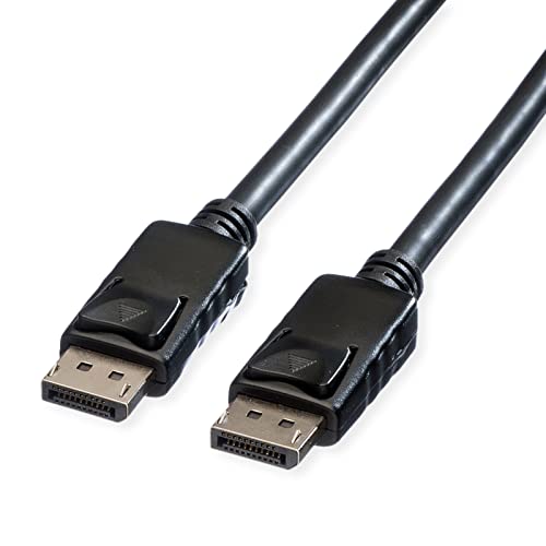 Roline - Cavo Displayport Dp-Dp, V1.2, St - St, Tpe, Nero, 3 M