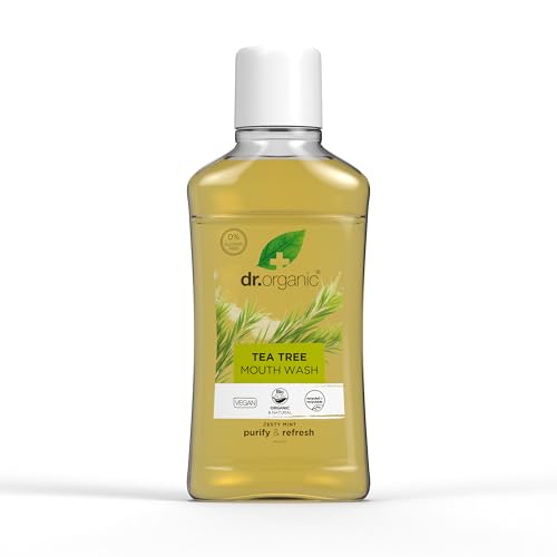 Dr.Organic Tea Tree Collutorio, 500Ml