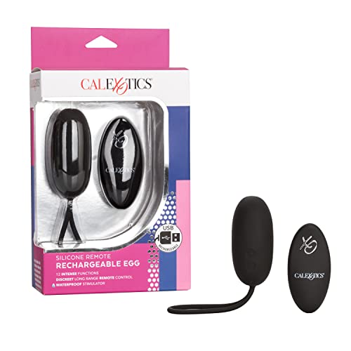 Calexotics Remote Rechargeable Egg Black