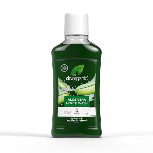 Dr Organic Aloe Vera Collutorio, 500Ml