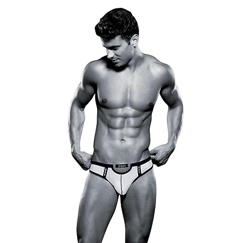 Envy Menswear Bad Boy Thong White L/Xl