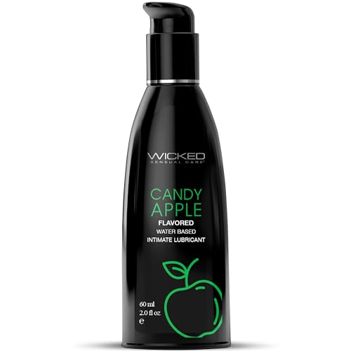 Wicked Sensual Care Lubrificante Al Gusto Di Mela Aqua Candy Transparent 60 Ml