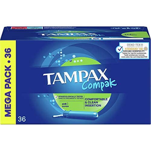 Tampax Compak Super - Tamponi Con Applicatore - 36 Pz