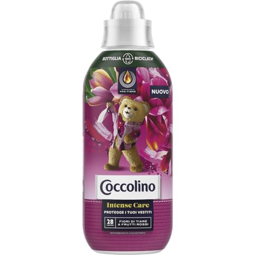 Coccolino Ammorbidente Concentrato Intense Care Fiori Di Tiarè & Frutti Rossi 28 Lavaggi 645 Ml