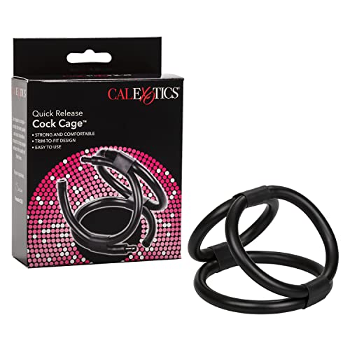 Calexotics Sex Toys Rings Quick Release Cock Cage Sexy Shop