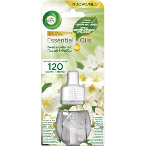 Air Wick Profumatore Per Ambienti Vaniglia E Thè Bianco Ricarica 19 Ml, 19Ml