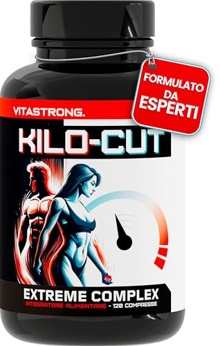 Kilo-Cut Per Risultati Estetici, Soluzione Di Nuova Generazione - Sinergia Di Garcinia, Matcha, L-Carnitina, Colina, Glucomannano - 120 Compresse - Se