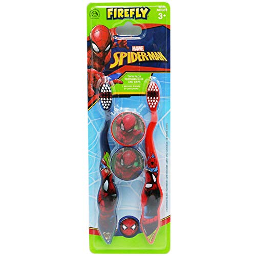 Firefly Spiderman Spazzolino Twin & Caps