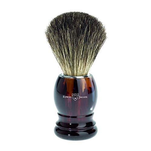 Brocha De Afeitar Tejón Best Badger Edwin Jagger Concha