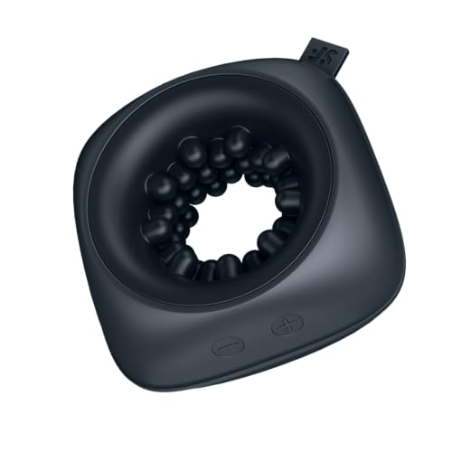 Satisfyer Ring Stroker, 9,5 Cm, 12 Programmi Di Vibrazione, 3 Potenti Motori, Ricaricabile, Impermeabile (Ipx7), Silicone Delicato Sulla Pelle