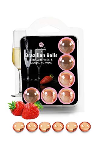 Secretplay Set 6 Balls Fresas Con Cava