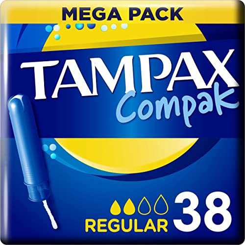 Tampax Compak Regular - Tamponi Con Applicatore - 38 Pezzi
