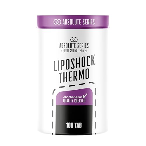 Anderson Professional Sport Supplements Termogenico, Dimagrante E Snellente, Bruciagrassi, Liposhock Thermo Absolute Series