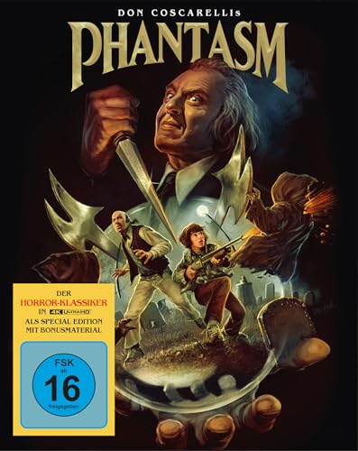 Phantasm - Das Böse - Mediabook (4K Ultra Hd+Blu-Ray+Dvd)