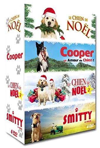 Coffret Chien 4 Dvd : Le Chien De Noël + Cooper + Le Chien De Noël 2 + Smitty