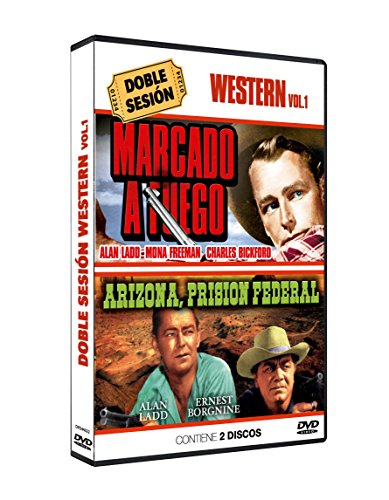 Marcado A Fuego + Arizona Prision Federal 2 Dvd Branded 1950 + The Badlanders 1958