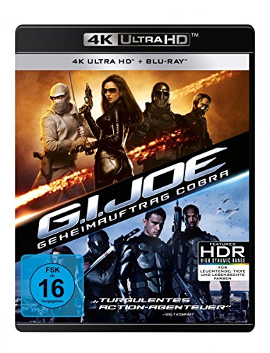 G.I. Joe - Geheimauftrag Cobra (4K Ultra-Hd) (+ Blu-Ray 2D)