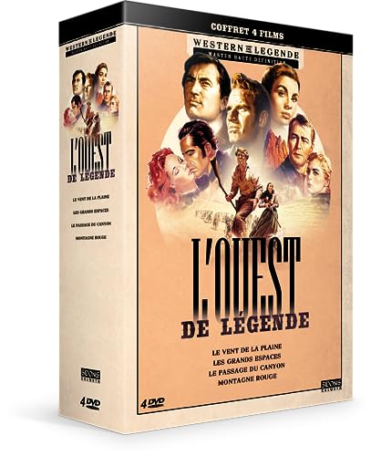 L'Ouest De Légende-Coffret 4 Films : Le Vent De La Plaine + Les Grands Espaces + Le Passage Du Canyon + Montagne Rouge