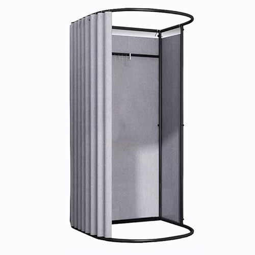 Lxsehn Spogliatoio Camerino Mobile, Negozio Portatile 200X100X95Cm Camerino Staccabile, Atterraggio Camerini Protezione Della Privacy, Per Negozio Di