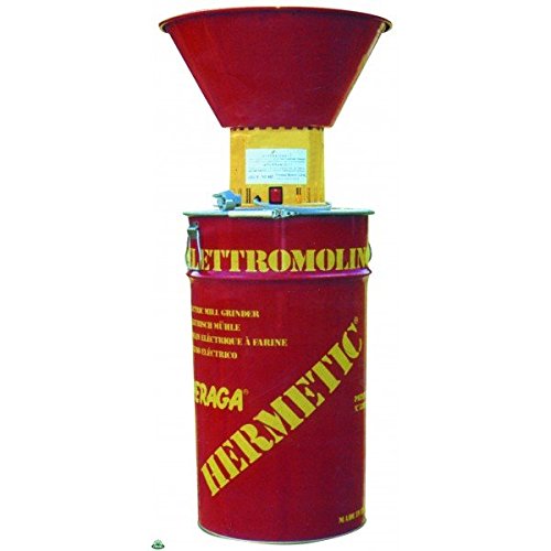 Peragashop Elettromulino Macinatore Hermetic 800W Peraga Molino Mulino Mulinetto