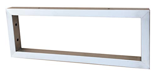 Sunload Consolle Da Parete In Acciaio Inox Spazzolato (350 X 150 Mm)