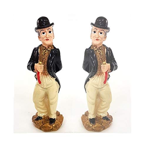 Trade Shop Traesio Statuina Portafortuna Decorazione Totò Con Cornetto In Resina 11,5Cm