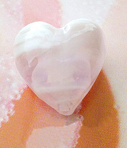 Romalab 2 Cuori Cuoricini In Vetro Perline Stile Murano Lampwork Rosa