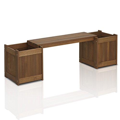 Furinno Tioman Fioriera, In Legno, 44.7 X 28.956 X 182.11 Cm, Naturale