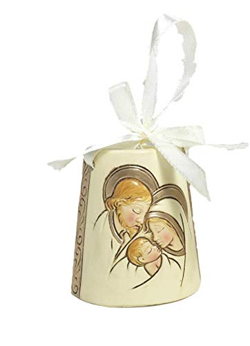 Paben 12 Pz Tegola Sacra Famiglia Bomboniera In Resina Cm. 5,5 By