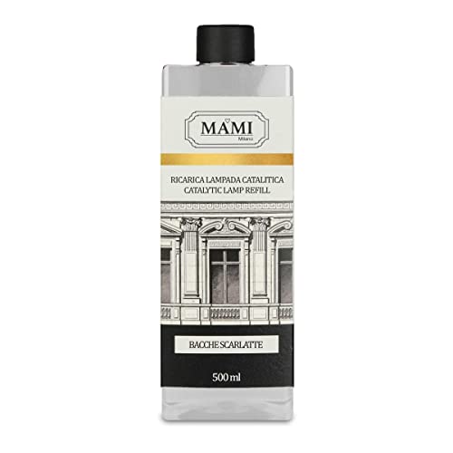 Mami Milano Ricarica 500 Ml Per Lampada Catalitica - Bacche Scarlatte Decorazione Profumo Casa Ambiente