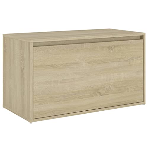 Vidaxl Panca Da Ingresso 80X40X45 Cm Rovere Sonoma Truciolato