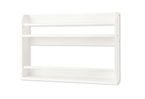 Pinolino Jori Libreria Da Parete Per Bambini, Organizer Per Libri Con 2 Ripiani, Scaffale Per Libri Per Bambini, In Mdf, Viaggio Nel Mondo Dei Libri P