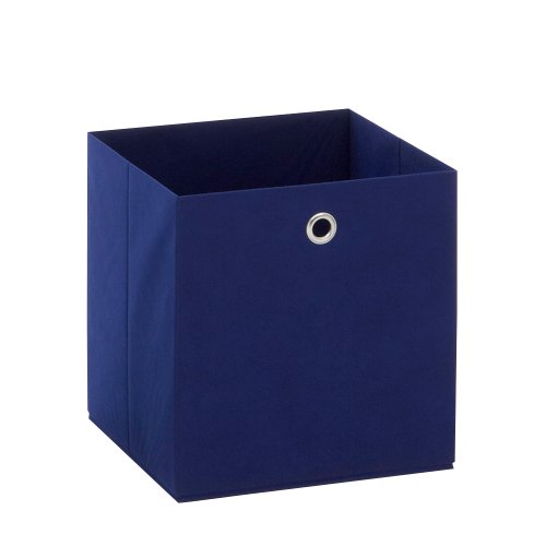 13Casa - Bunny A1 - Set 10 Portaoggetti. Dim: 32X32X32 H Cm. Col: Blu. Mat: Polipropilene.