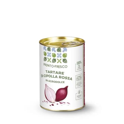 Tartare Di Cipolla Rossa In Agrodolce Greci Pronot Fresco Latta Da 400 G