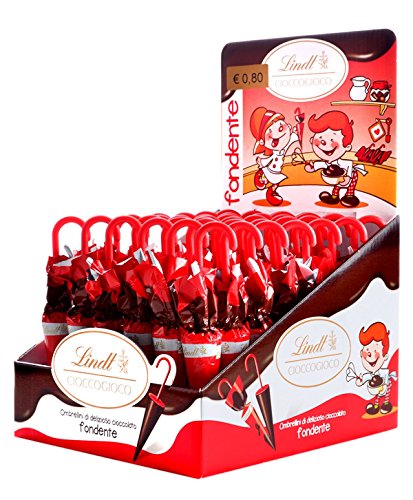 Cioccogioco Ombrellini Di Cioccolato Fondente Lindt Gr.13
