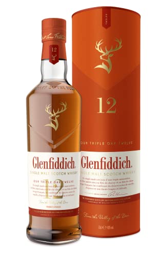 Glenfiddich 12 Years Old Triple Oak Single Malt 40% Vol 0.7 L In Confezione Regalo