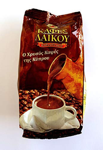 Laikou 100% Arabica Tradizionale Cipro Grecia Caffè Macinato - 1 X 200G
