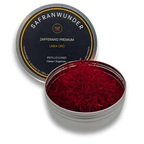 Zafferano In Pistilli, 5 G Di Stimmi Di Zafferano Puro Premium Di Altissima Qualità - Classe I (Super Negin), Erbe Aromatiche E Spezie Dal Mondo