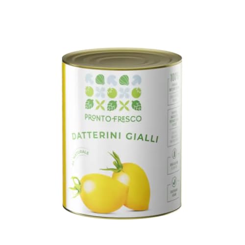 Datterini Gialli Greci Datterini Gialli In Succo Pronto Fresco Latta Da 800 G
