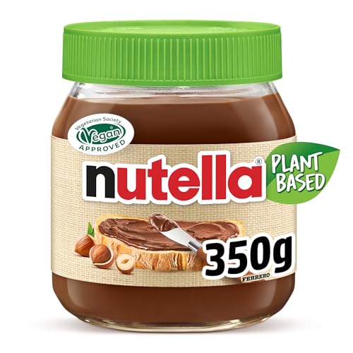 Nutella Plant-Based - Crema Spalmabile Alle Nocciole E Cacao, Vegana, Senza Lattosio* E Senza Glutine, Ideale A Colazione Per Vegani E Intolleranti Al