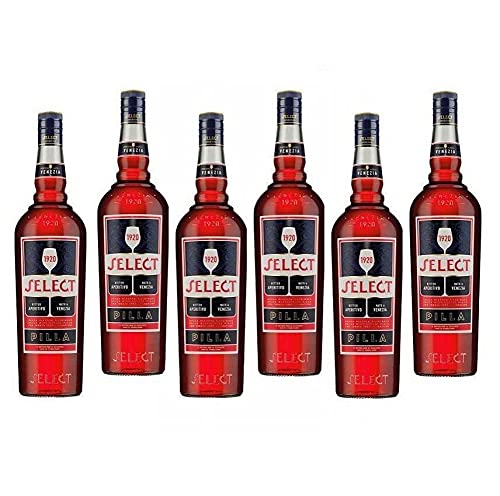 Select Bitter Aperitivo Nato A Venezia 6 Bottiglie Da 1 Lt