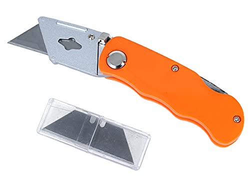 Taglierino Pieghevole Professionale, Coltello Multiuso Tascabile + 5 Lame Sk5, Manico In Alluminio