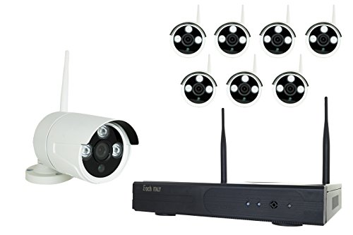 Kit Videosorveglianza Nvr 8 Telecamere Hdmi Lan Wi-Fi Vga 8806Zl3-8