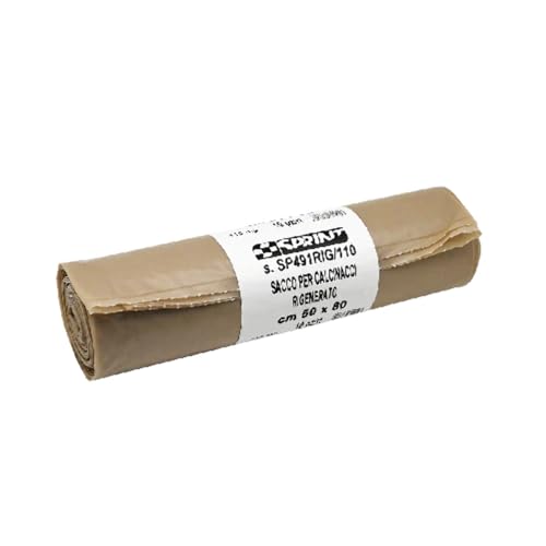 10 Pz Sacchi Spazzatura Calcinacci Extra Forte Cm 50 X 80