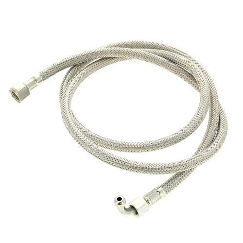 Flessibile Gasolio - F3/8" X F1/4" A Gomito 90° (1 Pezzo) - Diff Per Cuenod : 13016025