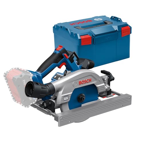 Bosch Professional 18V System Sega Circolare A Batteria Gks 18V-57-2 Gx (Incl. L-Boxx, Senza Batteria/Caricabatteria)