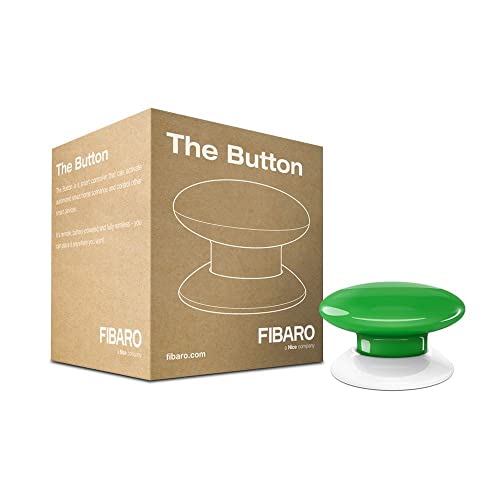 Fibaro Fgpb-101-5 Il Tasto, Z-Wave Controller Di Scena, 0 W, 3.6 V, Verde